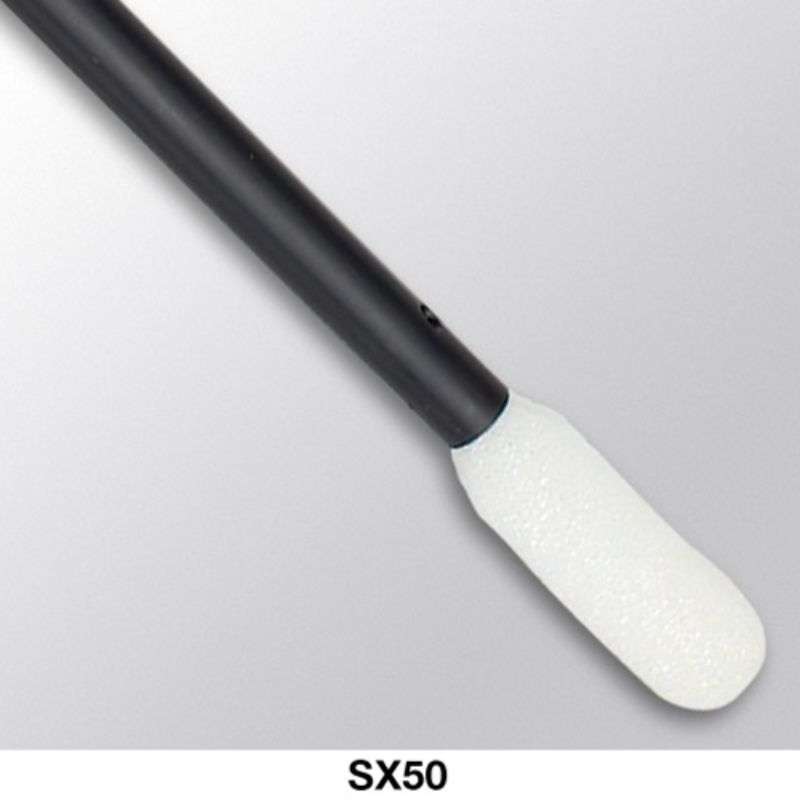 Super Flextips™ Foam Swab with 0.25" Tip and Nylon/Polypropylene Handle, 4.45" Long, 50 per Bag